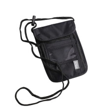 RFID Passport Bag Black 1 Pack