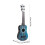 16-palcová detská ukulele, 4-strunová mini gitara pre začiatočníkov 2