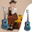 16-palcová detská ukulele, 4-strunová mini gitara pre začiatočníkov 3