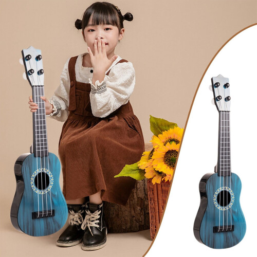 16-palcová detská ukulele, 4-strunová mini gitara pre začiatočníkov 2