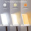 Full Spectrum LED Sun Lamp Ultra-Thin with Touch Control 5 7