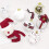 Clear iridescent glass ball bauble 4 inches 6