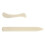 White Bone Folder Paper Creaser Tool Set 2 Pieces 2