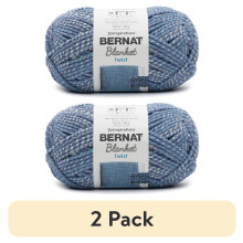 (2-pack) Bernat Blanket Twist #6 Superdik polyestergaren, Zeesterren 300 g, 220 yards