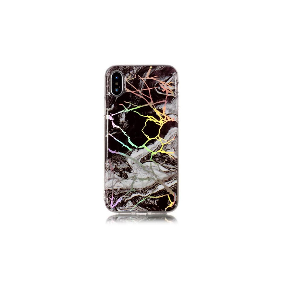 Laser Marble Iphone Xr Case Black 962029735021