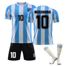 World Cup football set Argentina 1986 Maradona themed
