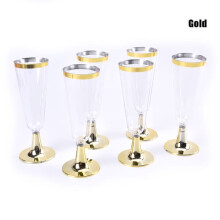 Red Wine Glass Plastic Cup 150ml 6 pcs