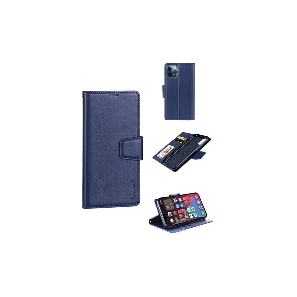 Iphone 14 Pro Wallet Case Navy Blue 962029740148