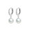 Pearl Sterling Silver Earrings 925 Silver 1 Pair 5