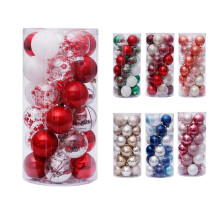 CHGBMOK Christmas ball ornaments white plastic 30pcs