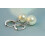 Pearl Sterling Silver Earrings 925 Silver 1 Pair 6