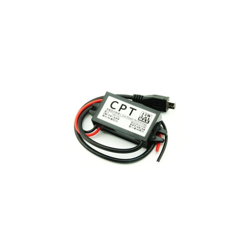 12V To 5V Dc-Dc Converter Microusb Adapter 962029387534