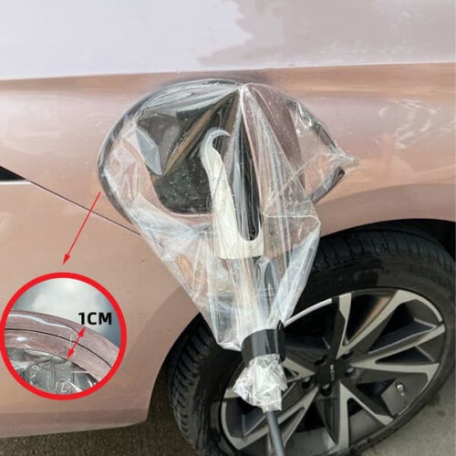 Magnetic Waterproof Cover for EV Charging Socket Transparent