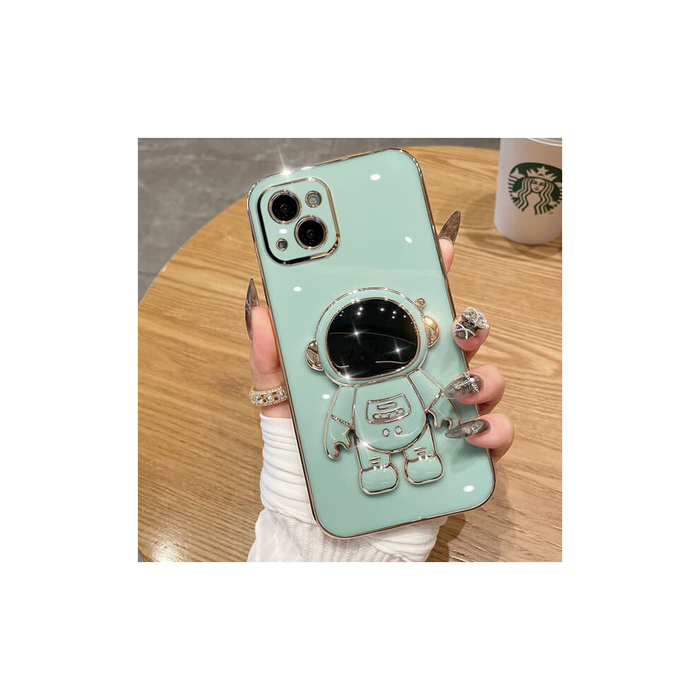 Astronaut Hidden Stand Case For Iphone Xr 6D Green 962029723820