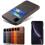 Leather iPhone 12 mini protective case with card slot - Red 1