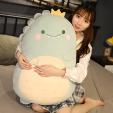 Squishmallow pillow doll kawaii dinosaur plush 80 cm