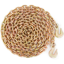 Tow Chain G80 5/16 inch x 20 ft 4900 lbs with Hooks