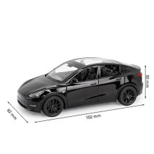 Tesla Model Y SUV toy car 1:32 diecast alloy black