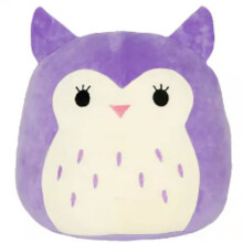 Purple Owl Squishmallow Pillow Plush Toy 20-25 cm