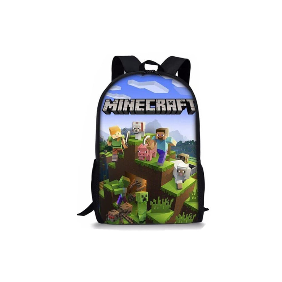 Minecraft kids backpack school bag 1 pack