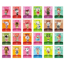 Animal Crossing mini game cards for Switch 24 pcs