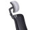 Office Chair Headrest Bracket Adjustable Silver Gray Black 1