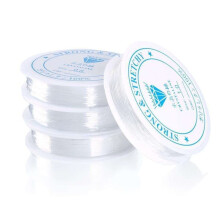 Elastic Thread for Jewelry Making 1mm 5-Pack