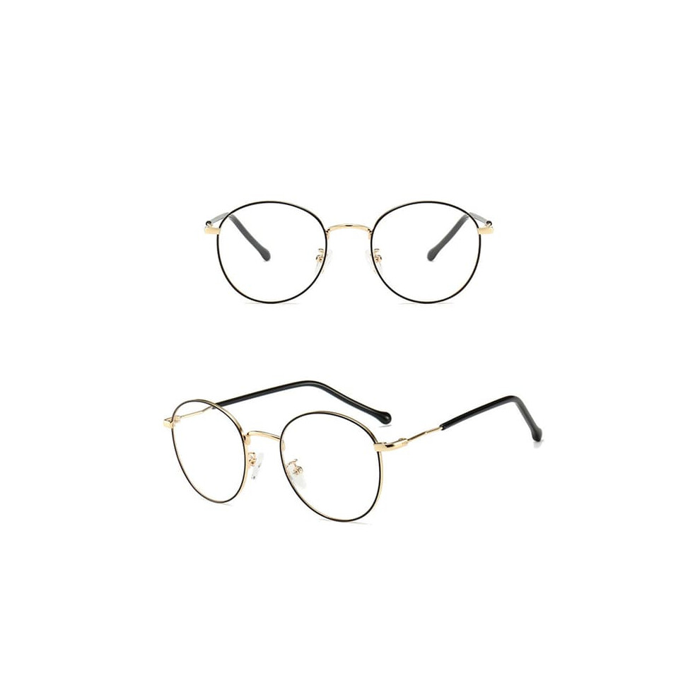 Nearsighted Reading Glasses -3.0 Black/Gold 962029737032
