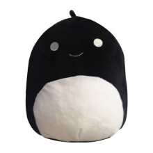 Black Dinosaur Squishmallow Pillow 20-25 cm