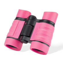 Children's Binoculars 4x30 Red Compact Shockproof Toy
