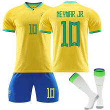 Brasilien barn fotbollströja Nr 10 Neymar 3-4 år