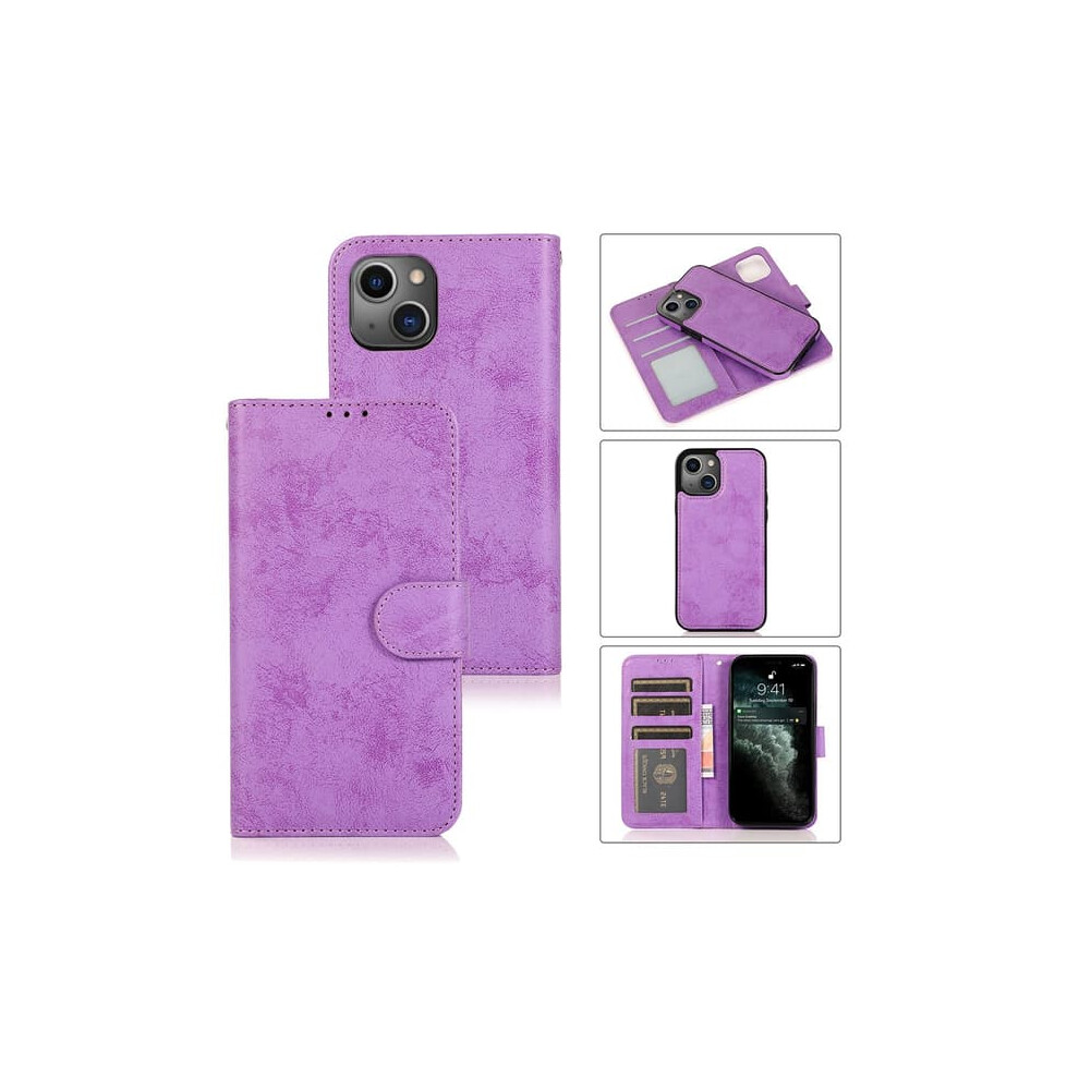 Iphone 13 Wallet Case Leman Purple 962029728122