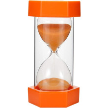 Sand Timer Kitchen and Children's Game Toy Orange 5 Minutes