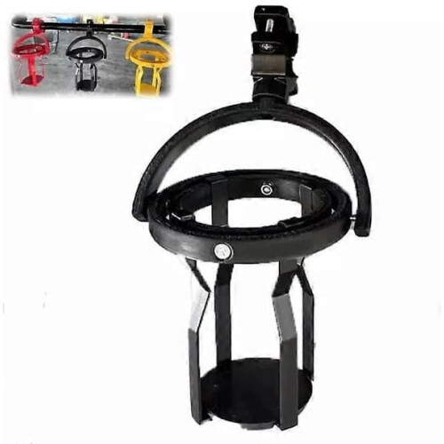 Gyroscopic Cup Holder Black 3D-Printed