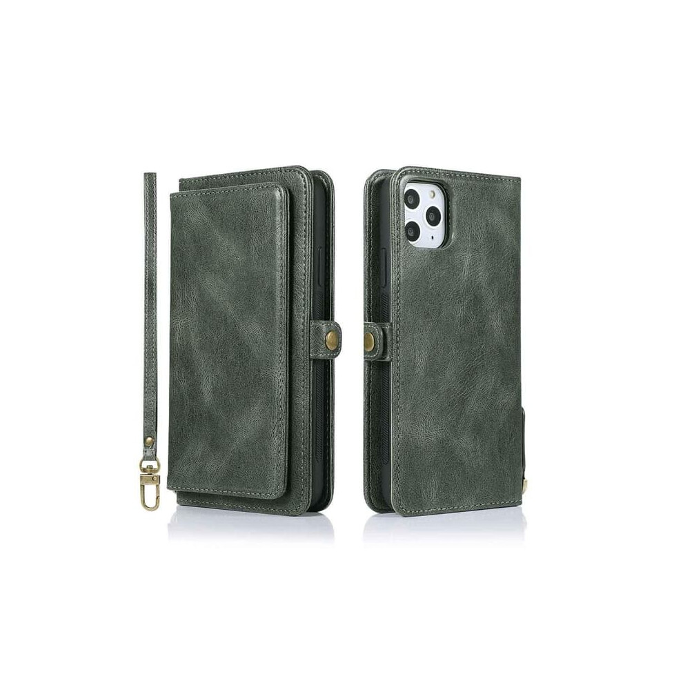 Iphone 11 Pro Max Wallet Case Dark Green 962029739982