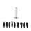Knock Down Tool Set Rubber Head Tap Down Pen Auto Body Dent 8