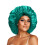 Satin Sleep Hat for Women with Silk Lining Black 1