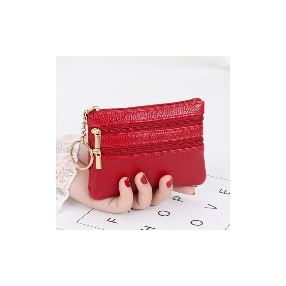 Mini Coin Purse Wallet 1 Piece Red 962029739777