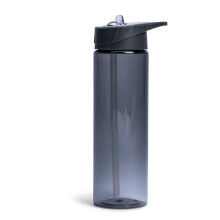 Lord Nelson water bottle with straw black