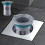 One Way Drain Valve with Silicone Core Silver 1