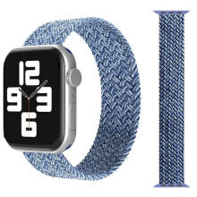 Ag luí le Apple Watch le Apple Watch comhoiriúnach BRÁISLÉAD Leaisteach MIOTAL GORM 38/40/41mm Gorm L