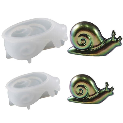 Snail silicone resin mold 1 piece