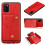 Samsung Galaxy A41 protective case with card holder red 1