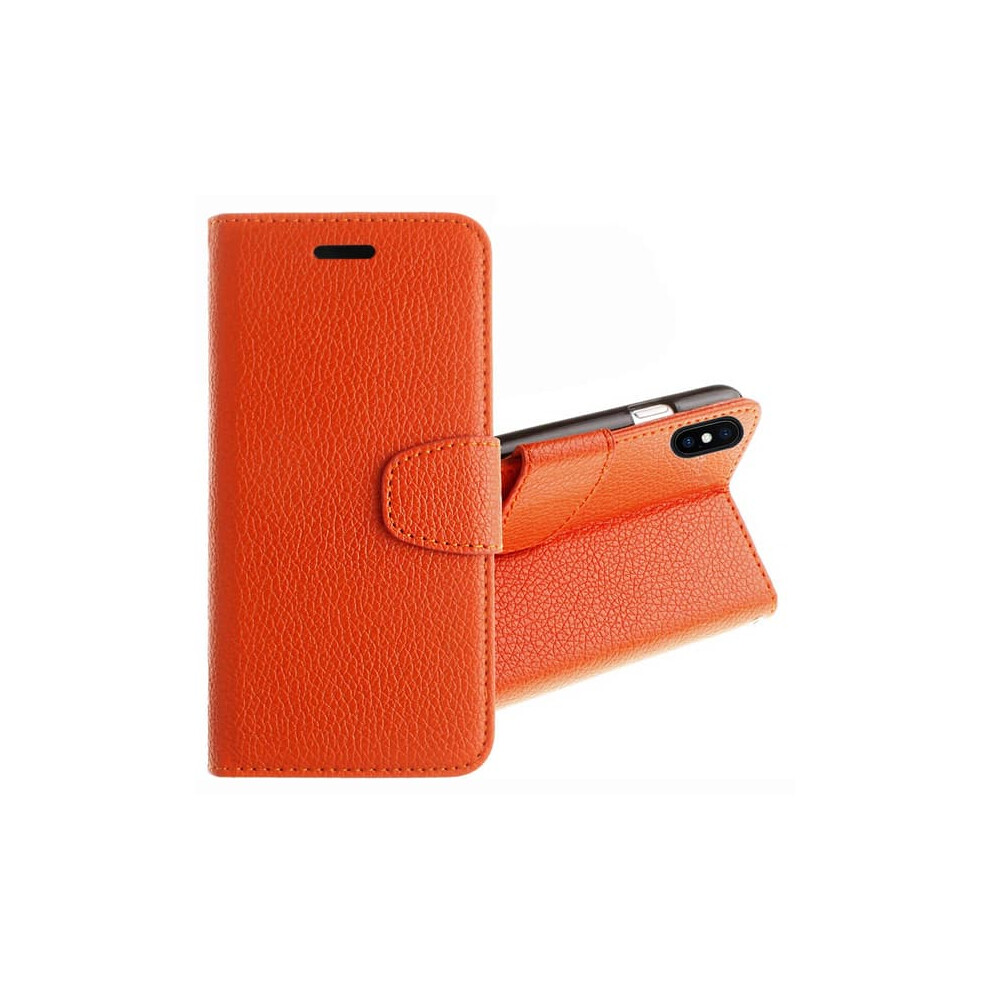 Iphone Xs Max Case With Card Slots And Wallet Orange 962029739074