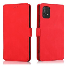 Floveme Wallet Case for Samsung Galaxy A53 5G Red