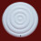 Round Inflatable Hot Tub Cover 4.53 ft White Insulated 3