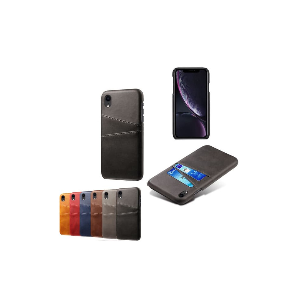 Iphone Xr Case With Card Holder Black 962029739524
