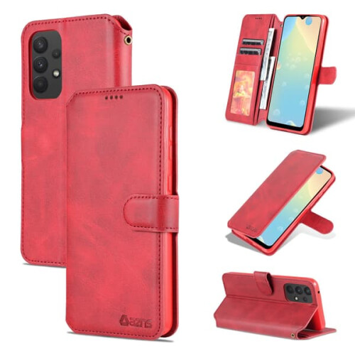 Samsung Galaxy A33 5G wallet case red