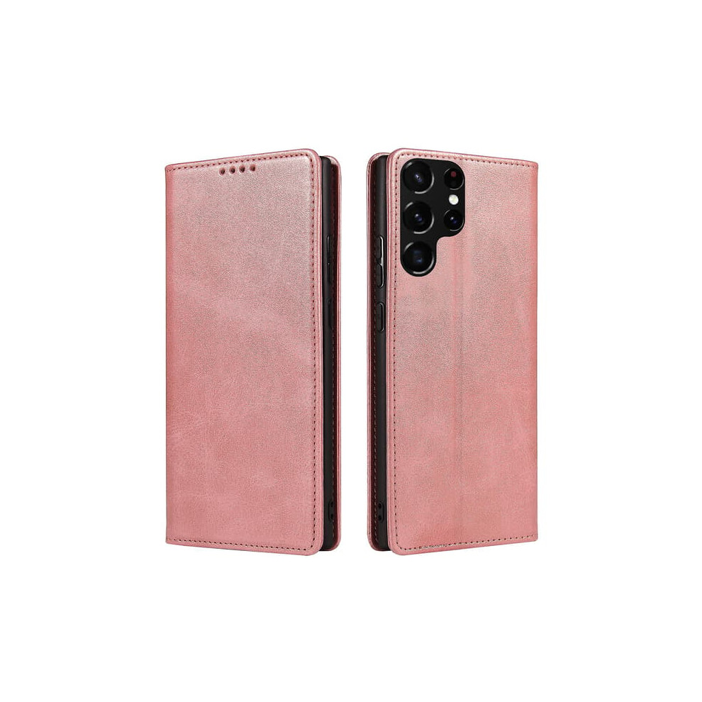 Samsung Galaxy S21 Ultra 5G Flip Leather Case Rose Gold 962029739678