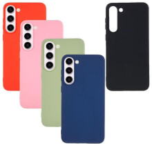 SKALO TPU case for Samsung S23 Ultra thin red